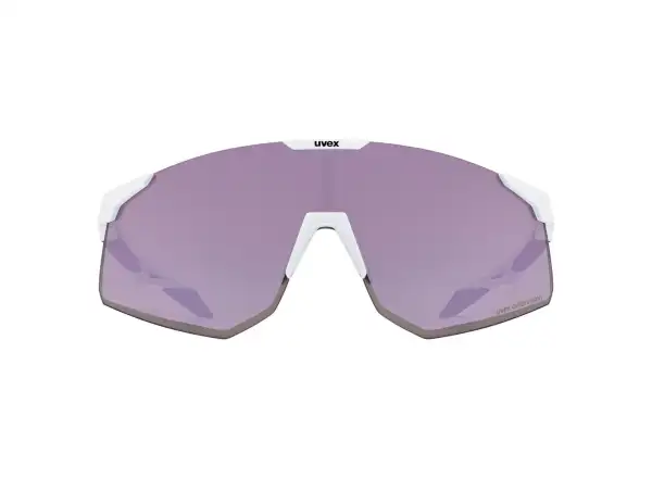 Uvex Pace Perform CV okulary White Matt/Mir. Lav