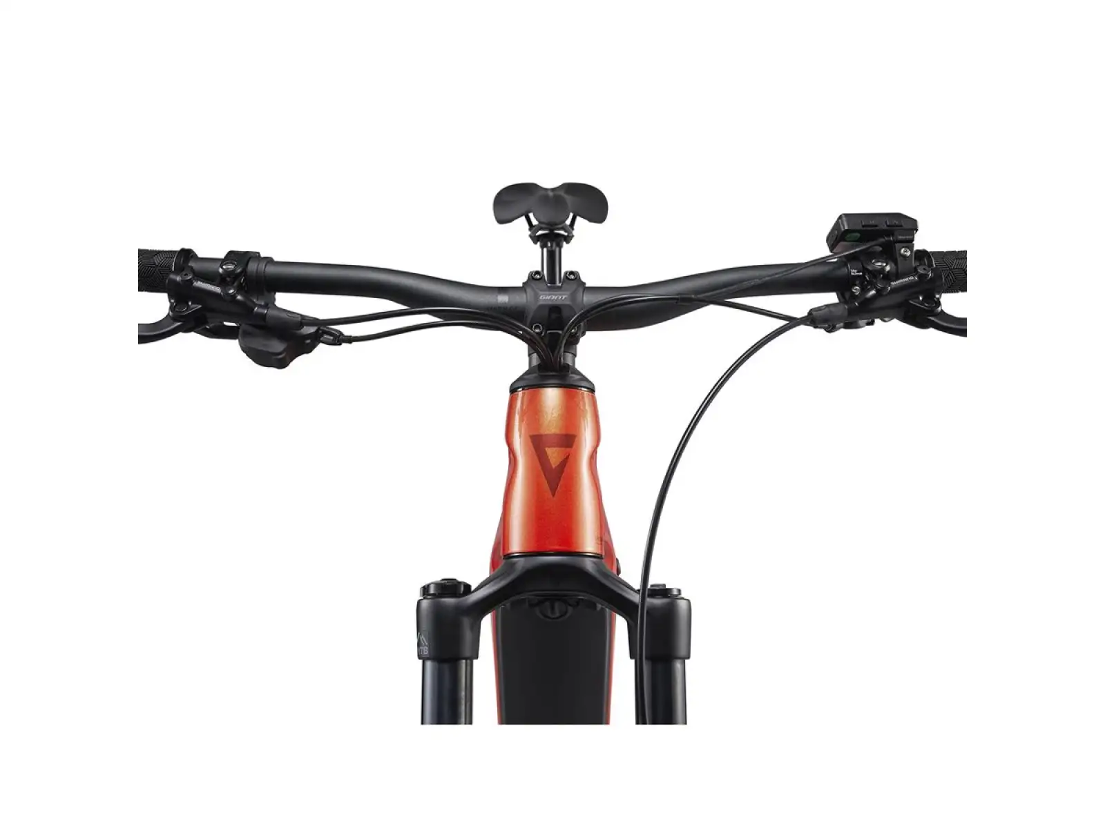 Giant Stance E+ 1 Helios Orange pełne zawieszenie rower elektryczny