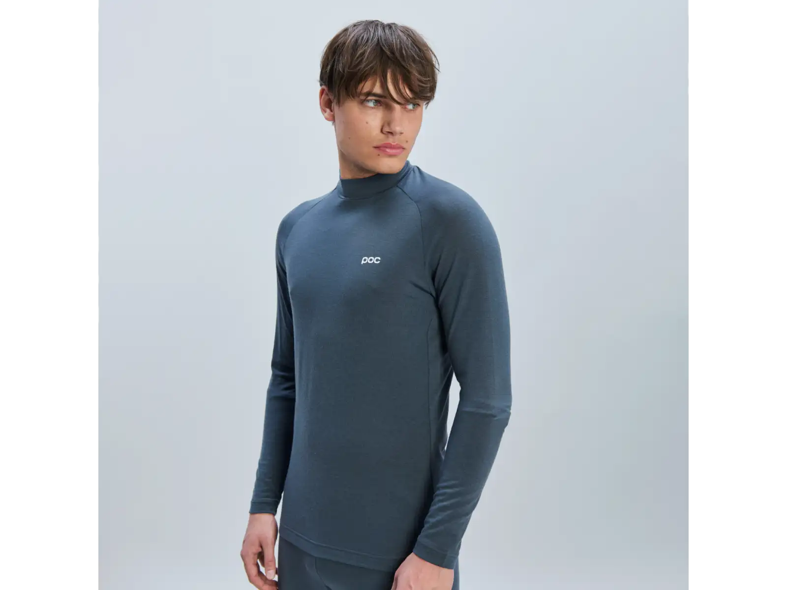 POC Layer Merino męska koszulka spodnia długi rękaw Sylvanite Grey