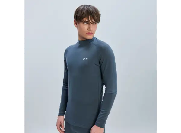 POC Layer Merino męska koszulka spodnia długi rękaw Sylvanite Grey