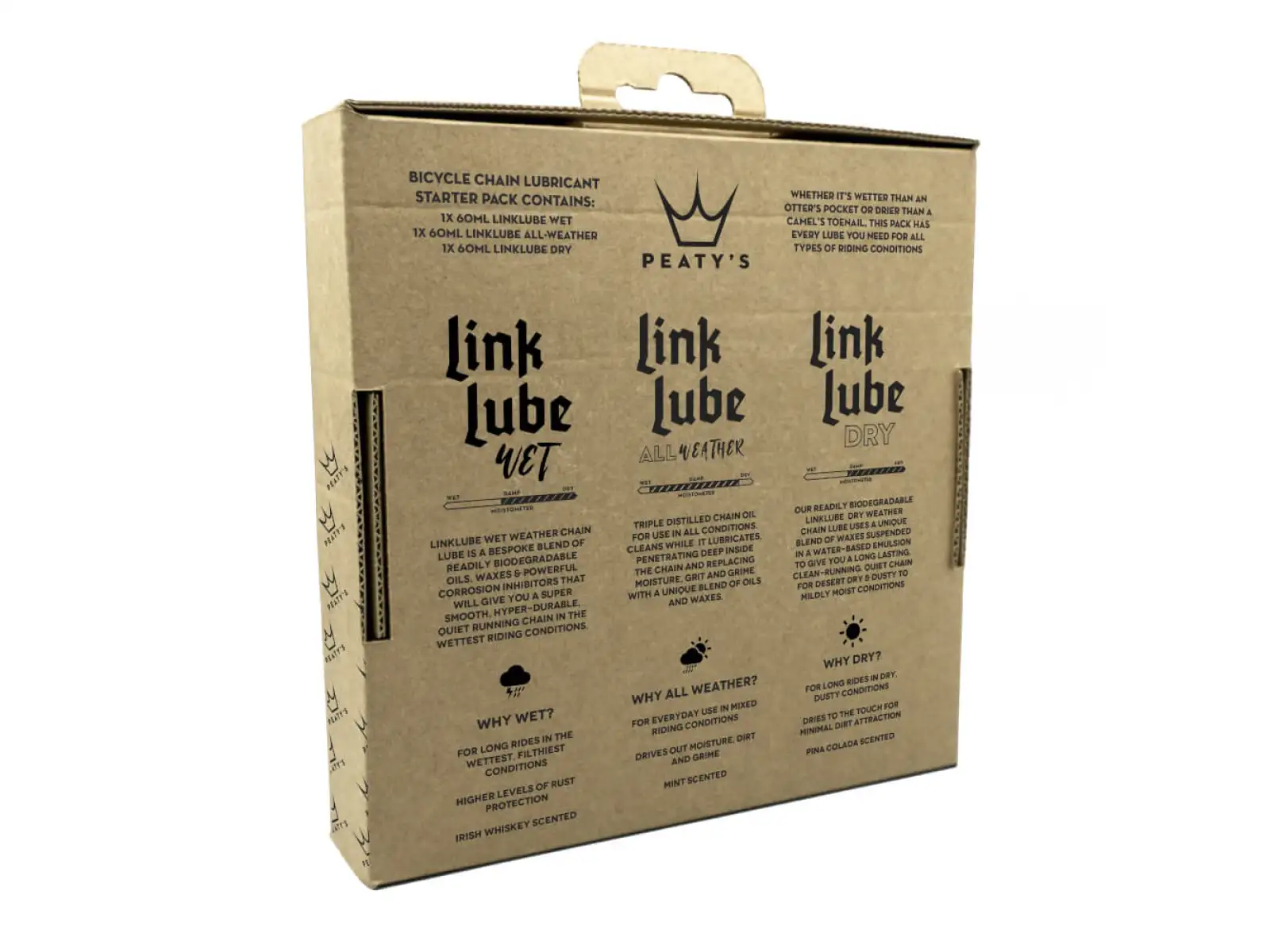 Peatys Linklube All Seasons zestaw smarów 3x60 ml