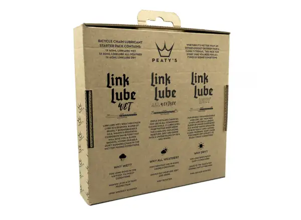Peatys Linklube All Seasons zestaw smarów 3x60 ml