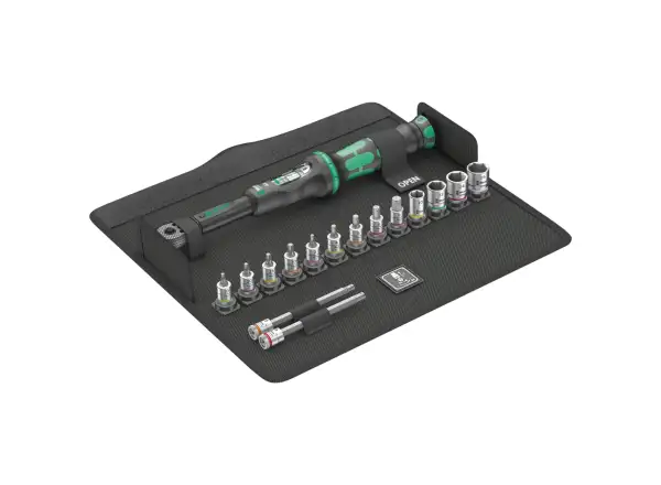 Wera Bicycle Set Torque 1 Click-Torque 1/4" 2,5-25 Nm zestaw dynamometryczny 16 części