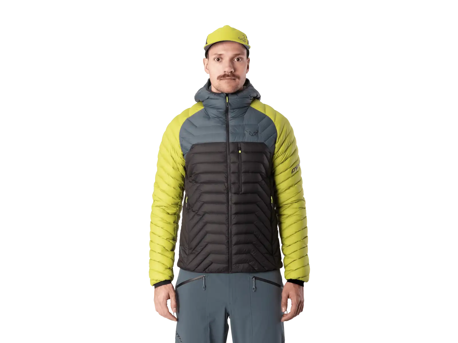 Dynafit Radical RDS Down Hooded męska kurtka Golden lime/0720/0910