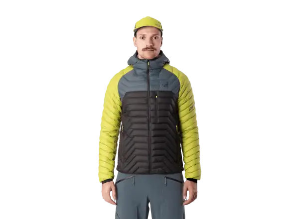 Dynafit Radical RDS Down Hooded męska kurtka Golden lime/0720/0910