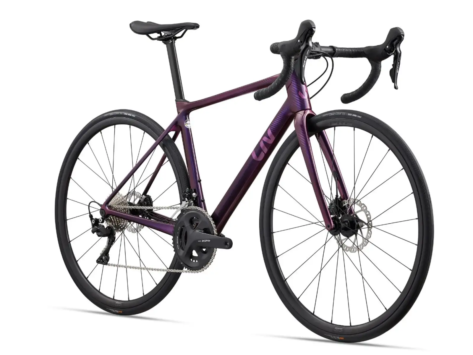 Liv Langma Advanced 2 Disc rower szosowy chameleon purple