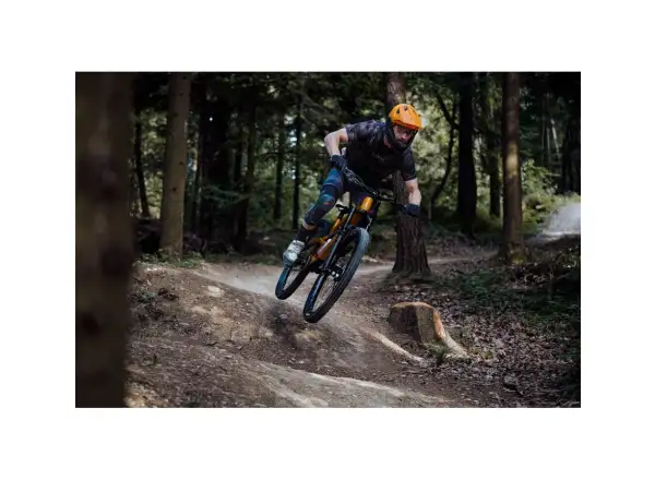 Force MTB Rules męska koszulka krótki rękaw czarny/szary