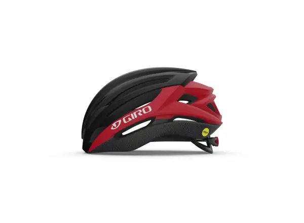 Giro Syntax MIPS szosowy kask mat black/bright red