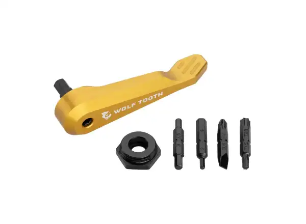 Wolf Tooth narzędzie Axle Handle Multi-Tool złota