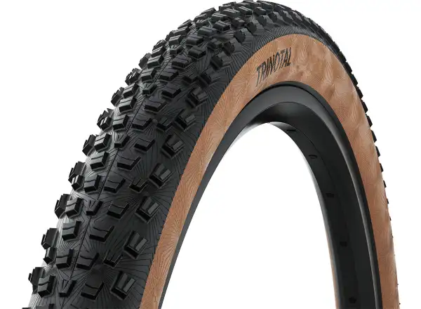 Continental Trinotal Trail Grip TL-Ready E-25 29x2.40" opona kevlar transparentna skóra