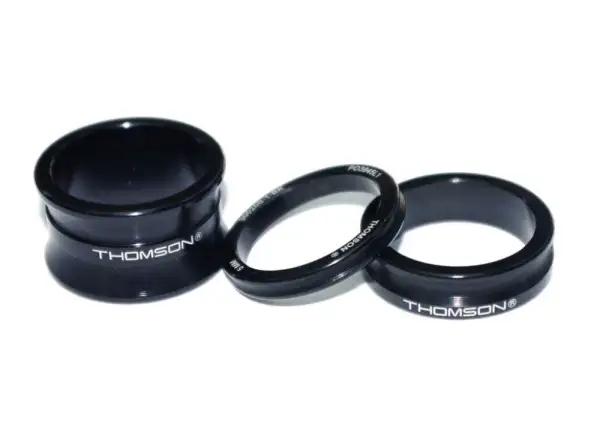 Thomson Spacer Kit podkładki pod wspornik kierownicy 5/10/20 mm czarna