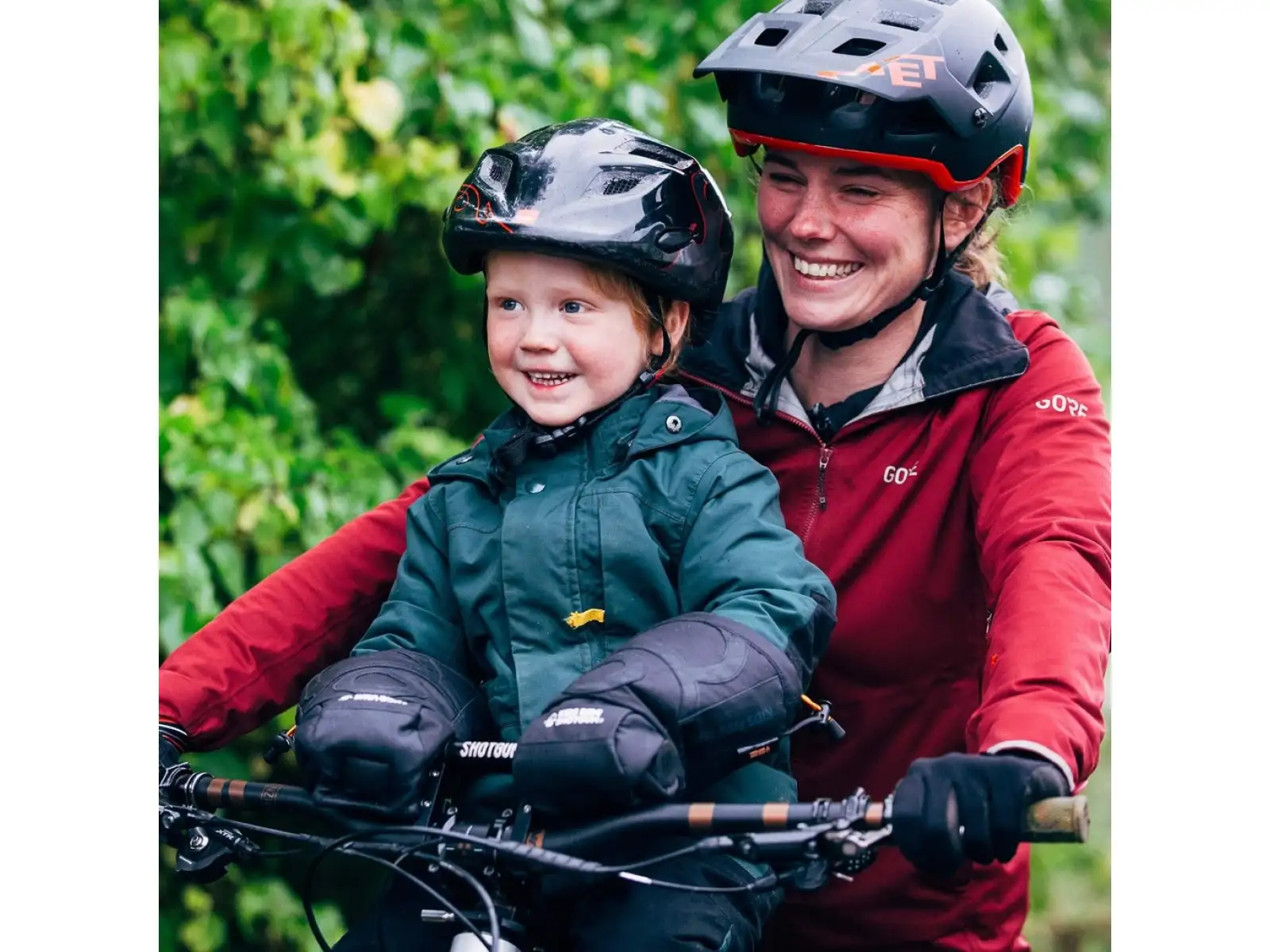Kids Ride Shotgun Pogies rękawice na kierownicę