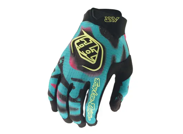 Troy Lee Designs Air Membrane dziecięce rękawice Black / Glo Yellow