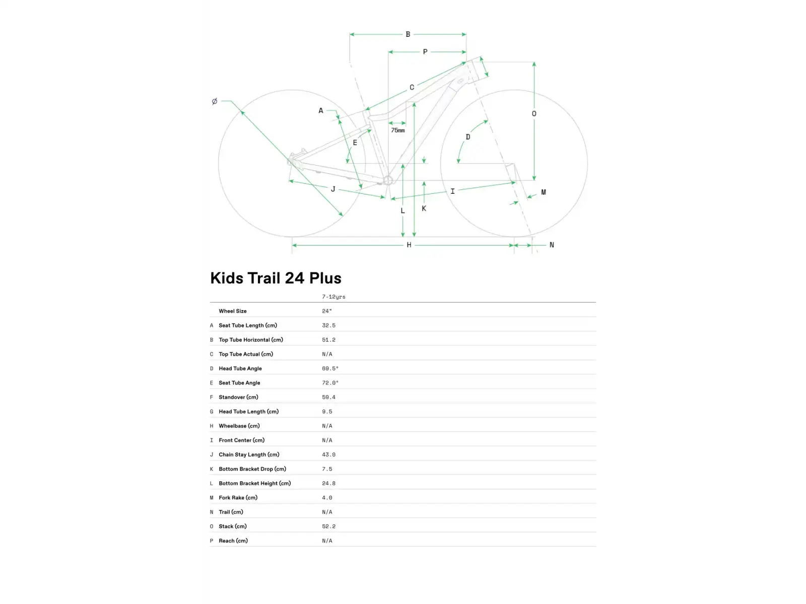 Cannondale Kids Trail Plus 24 rower dziecięcy Black Pearl