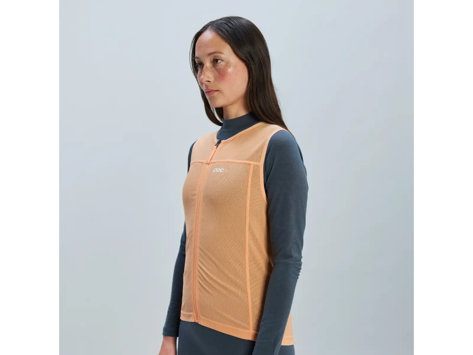 POC VPD Air Vest damska ochraniacza kamizelka Apricot Sunstone