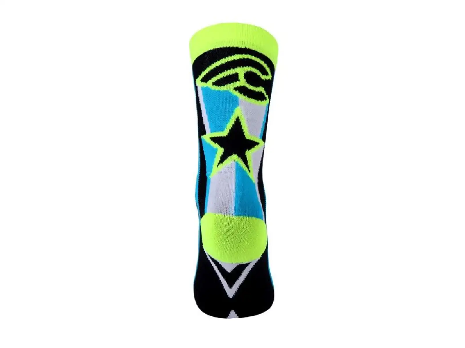 Cinelli STAR rowerowe skarpety wysokie kolorowe