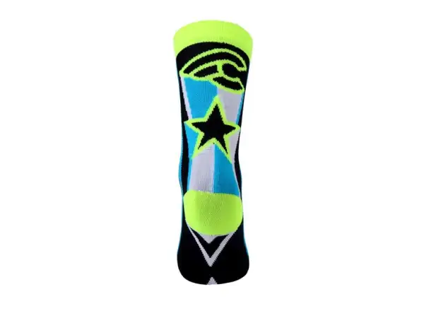 Cinelli STAR rowerowe skarpety wysokie kolorowe