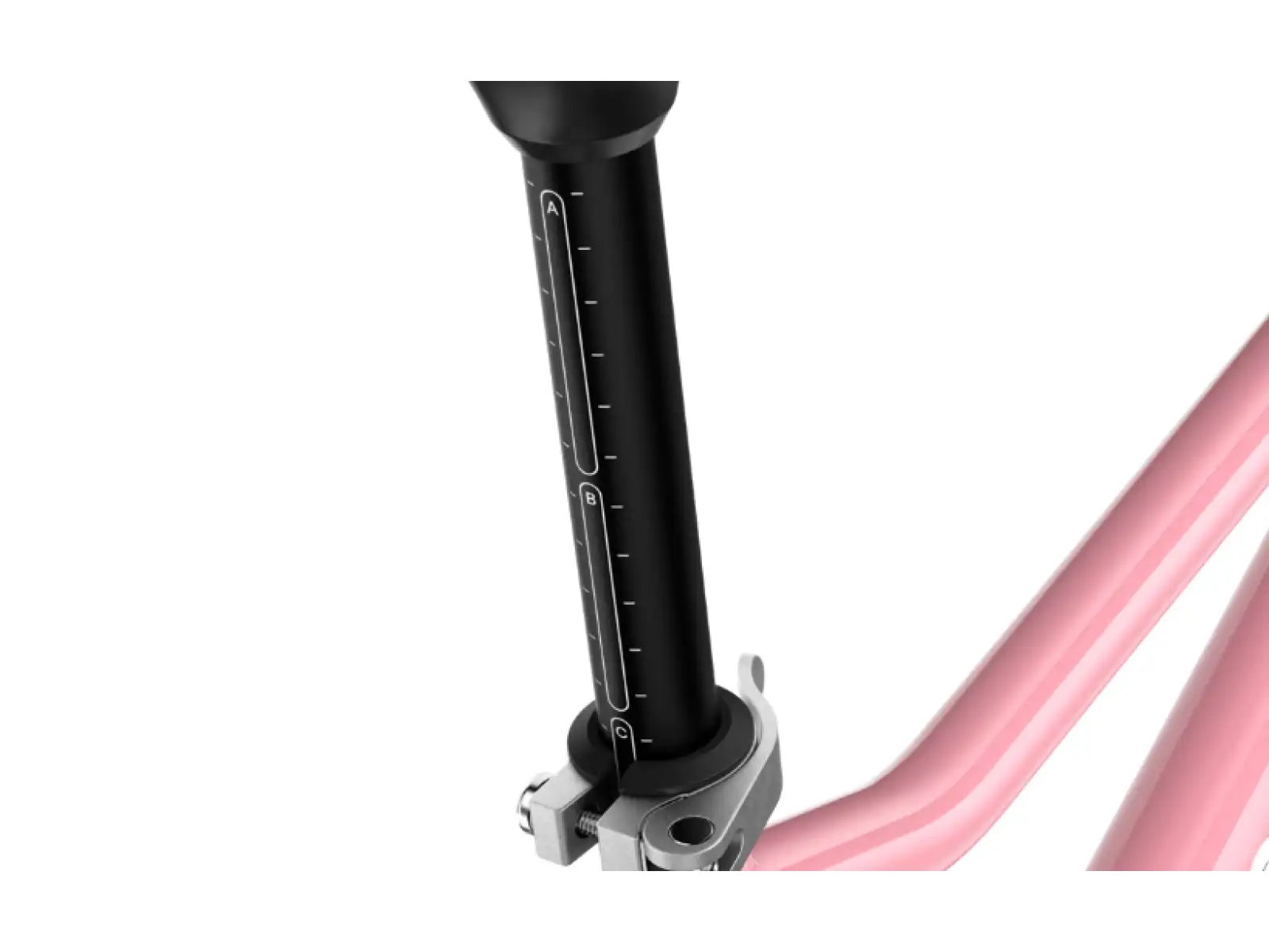 Woom Go 4 rower dziecięcy 20" Powder Pink