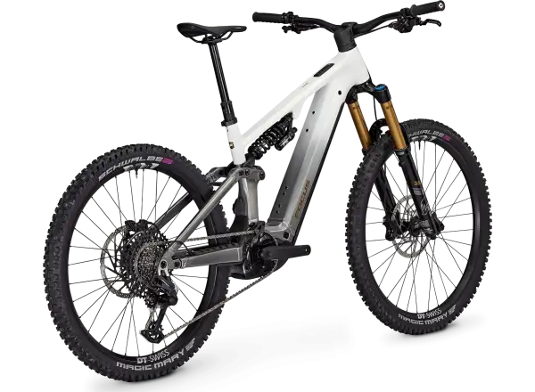Focus SAM2 6.9 800 Wh pełne zawieszenie rower elektryczny White/Steelgrey