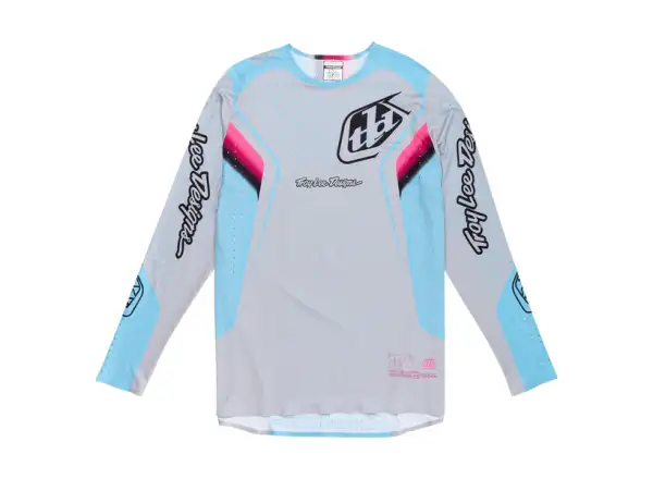 Troy Lee Designs Sprint Ultra Optic męska koszulka z długim rękawem Mist