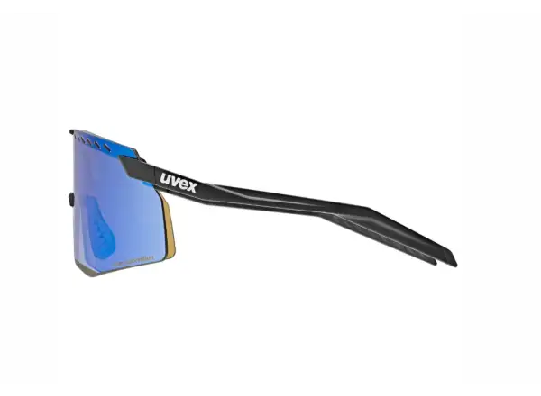 Uvex Pace Stage ColorVision okulary Black Matt/Mirror Blue
