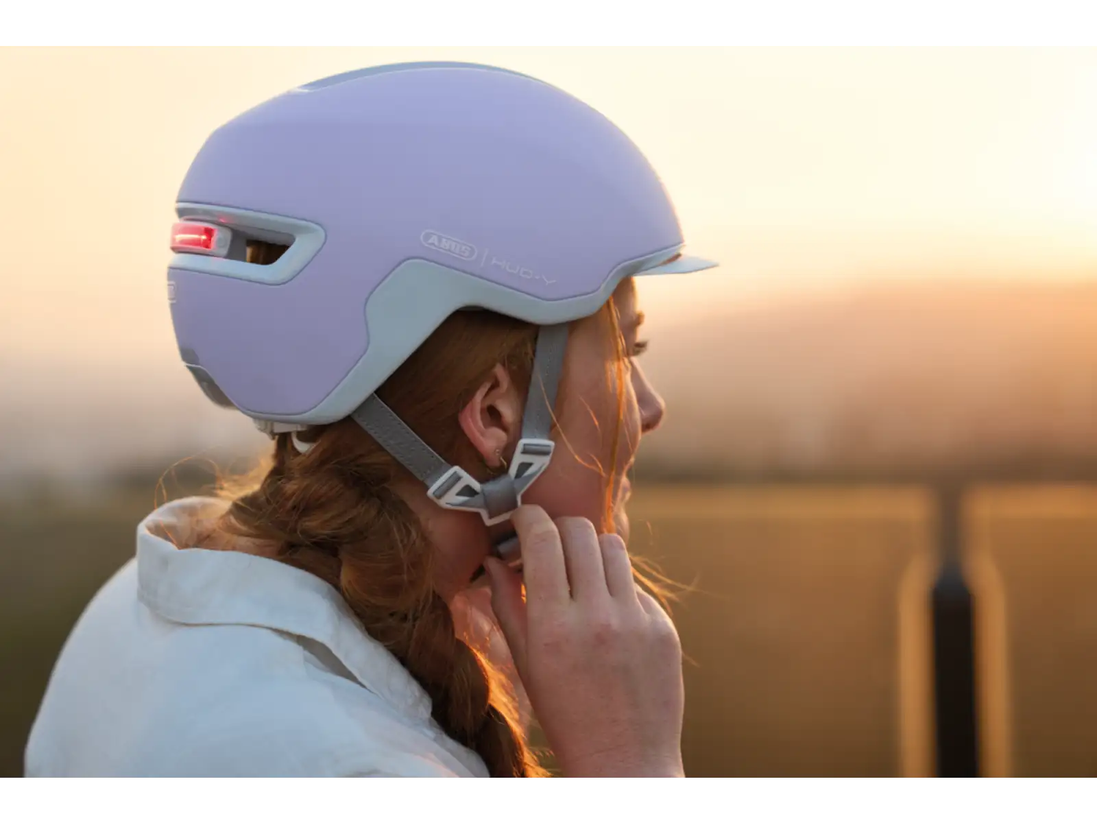 Abus HUD-Y kask Pure Lavender