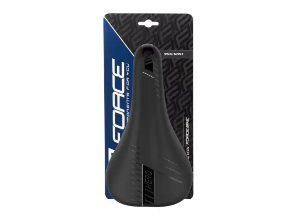Force Hero siodełko dziecięce 20-24" czarno-biała