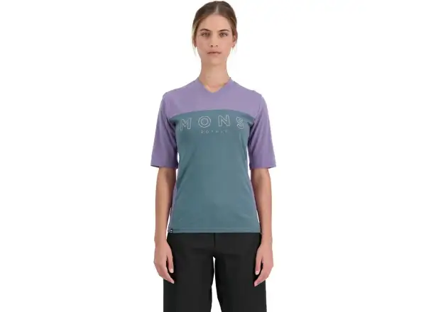 Mons Royal Redwood Enduro VT WMNS damski dres krótki rękaw Thistle/Burnt Sage