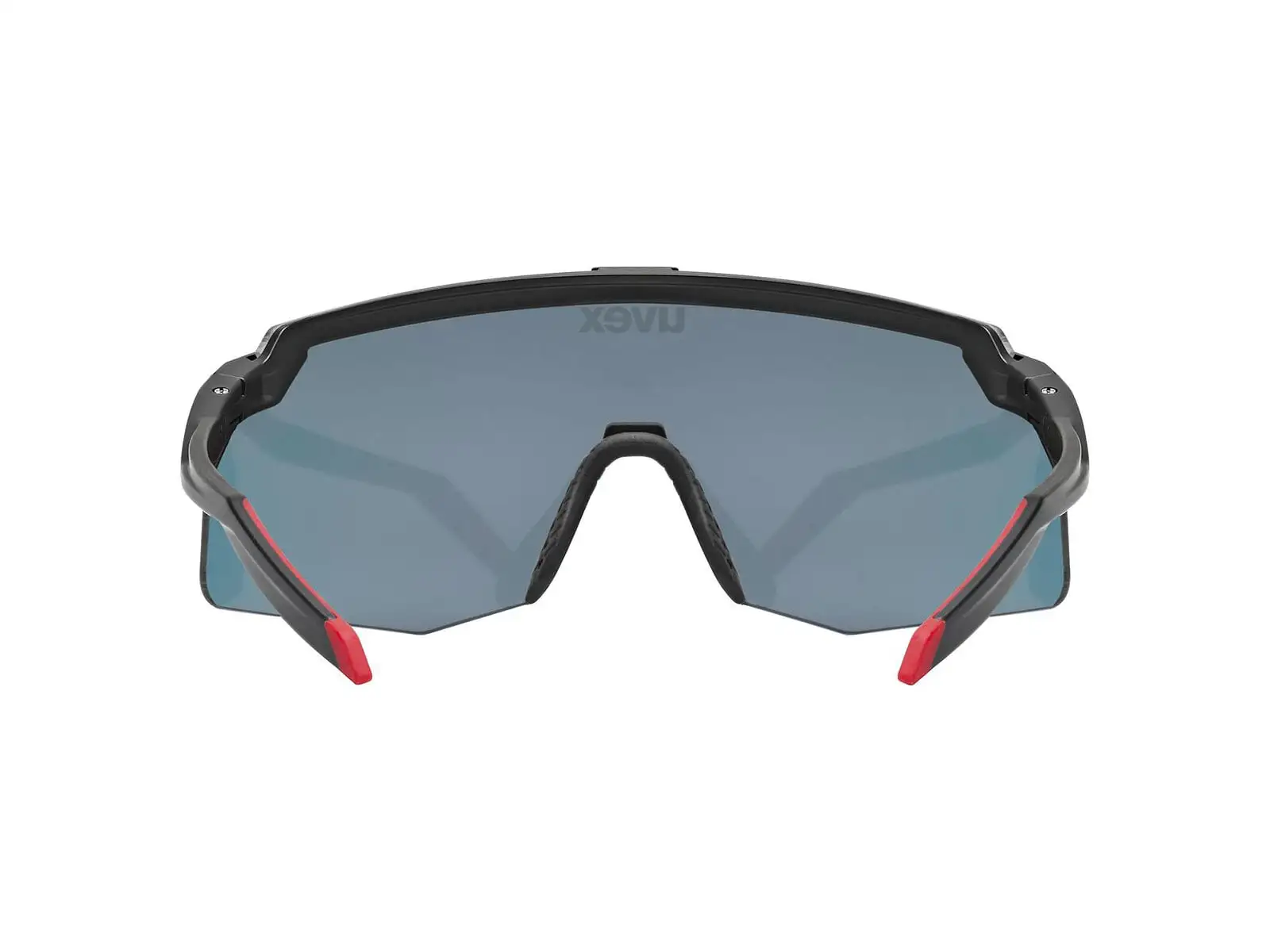 Uvex Pace Stage S okulary przeciwsłoneczne Black Matt/Mirror Red