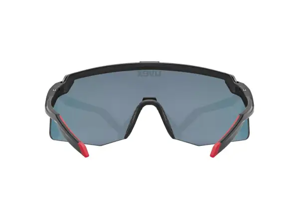 Uvex Pace Stage S okulary przeciwsłoneczne Black Matt/Mirror Red