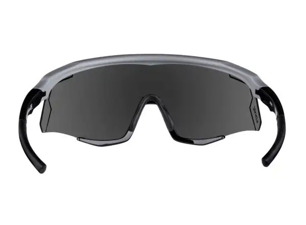 Force Sonic okulary rowerowe szary/czarny, czarne lustrzane szkła