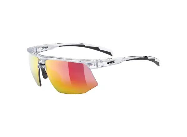 Uvex Aerios Okulary Clear / Mir. Red