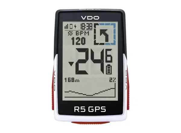 VDO R5 GPS komputer Full Sensor Set
