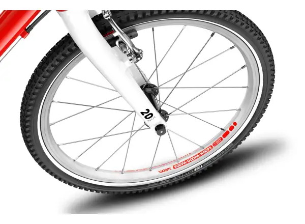 Woom 4 rower dziecięcy 20" Red