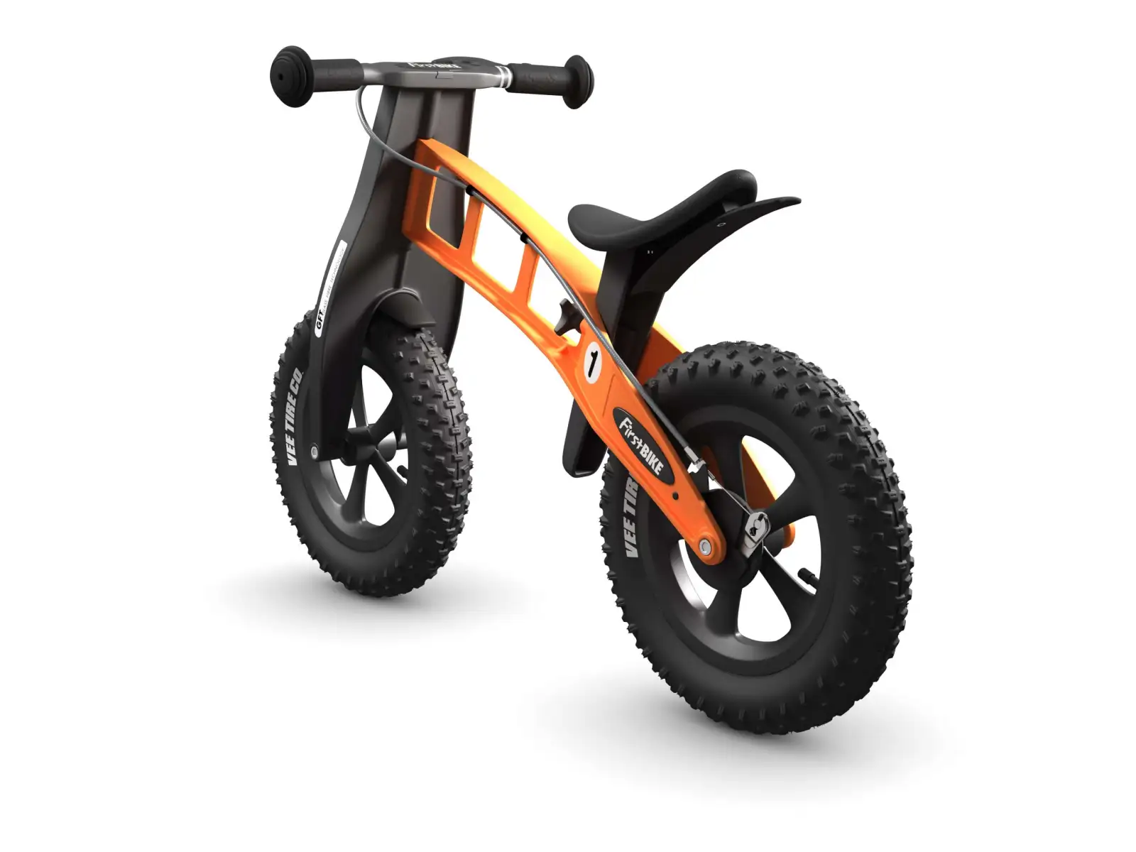 First Bike FAT dziecięcy rowerek biegowy Orange