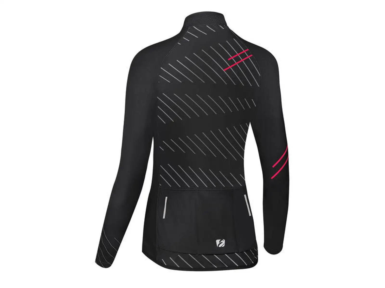 Etape Gaia 2.0 damski dres długi rękaw czarna/różowa