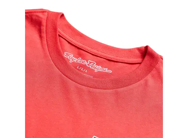 Troy Lee Designs Happy Dayz męska koszulka z krótkim rękawem Scarlet
