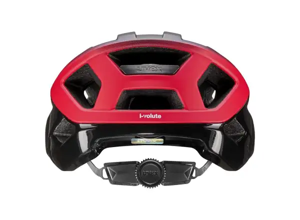 Uvex I-volute kask Black/Red Matt