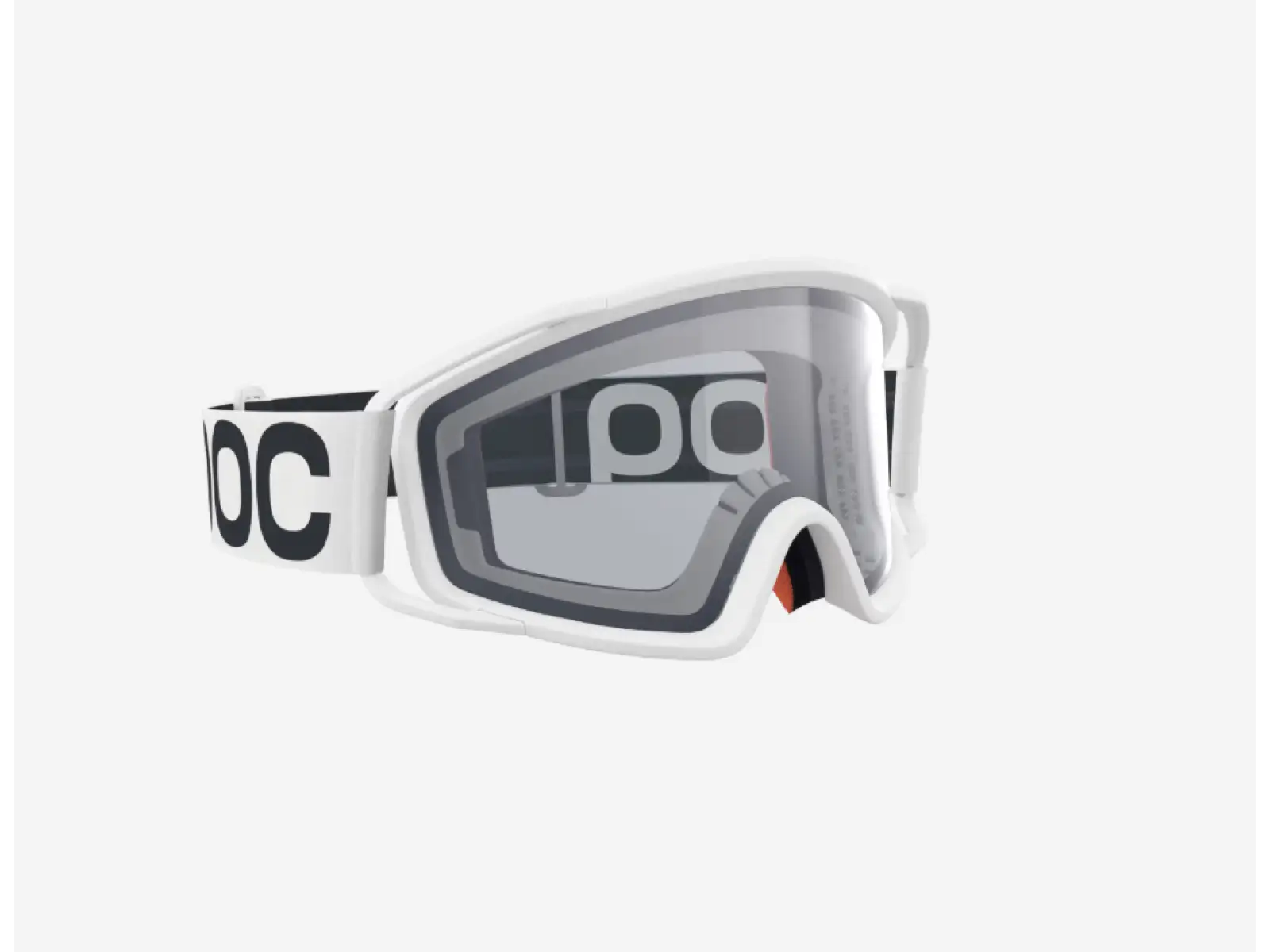 POC Zygon okulary MTB Hydrogen White/Clarity Universal/Cloudy Grey
