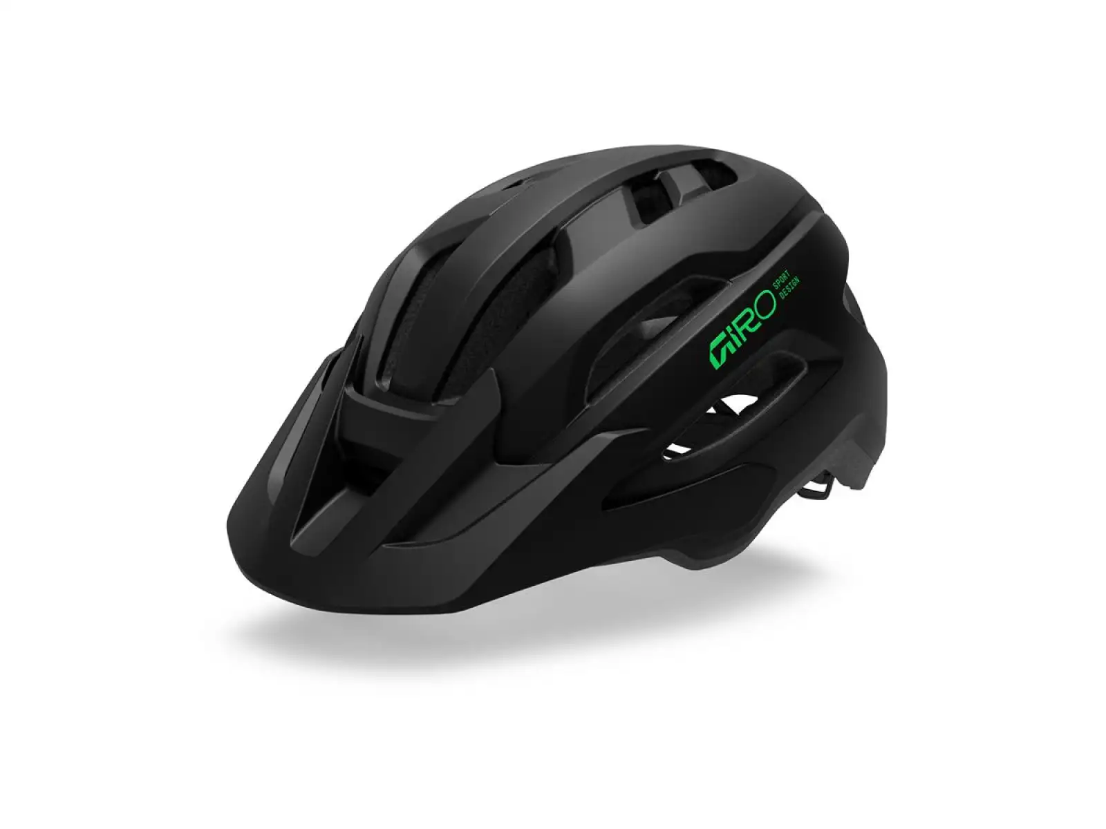 Giro Fixture II MIPS Youth dziecięcy kask Mat Black/Vivid Green