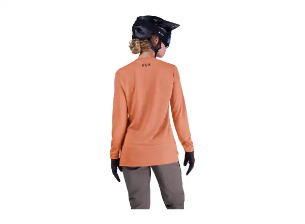 Fox Ranger Fox Head damska koszulka z długim rękawem Coral