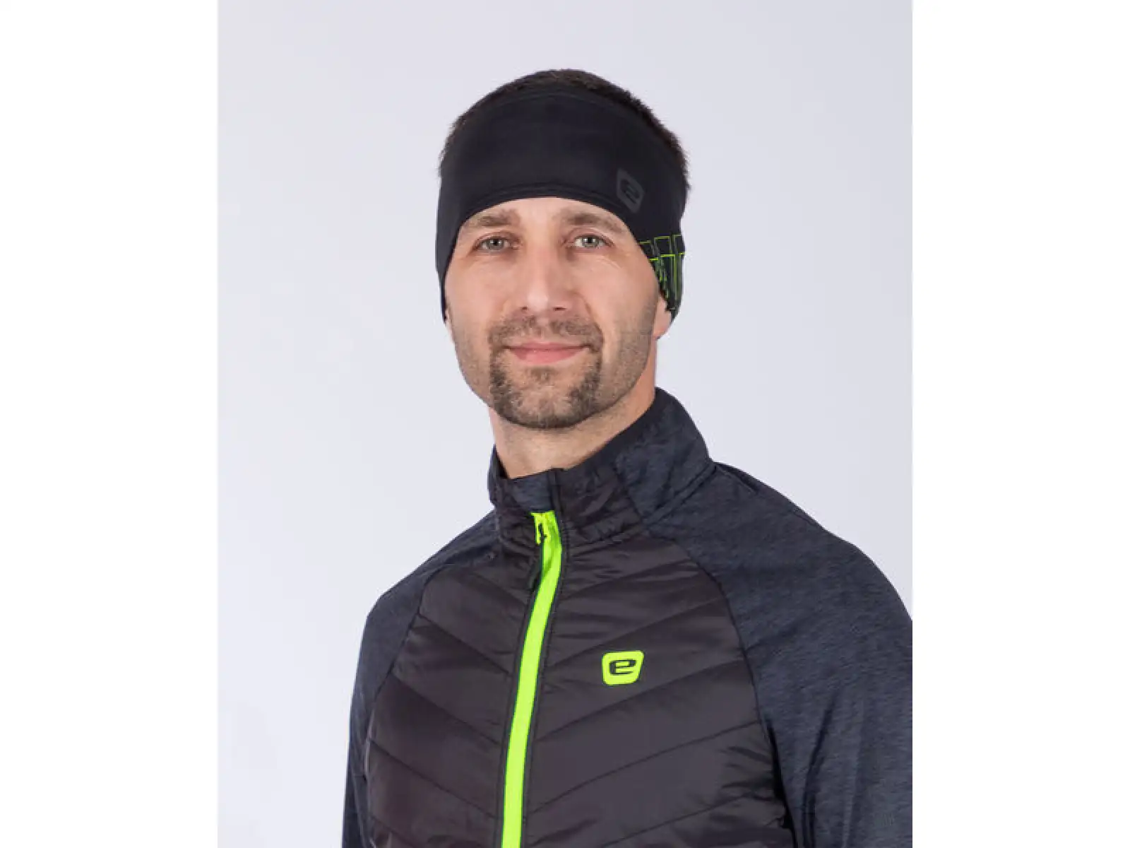 Etape Stix opaska na głowę czarna/żółta fluo