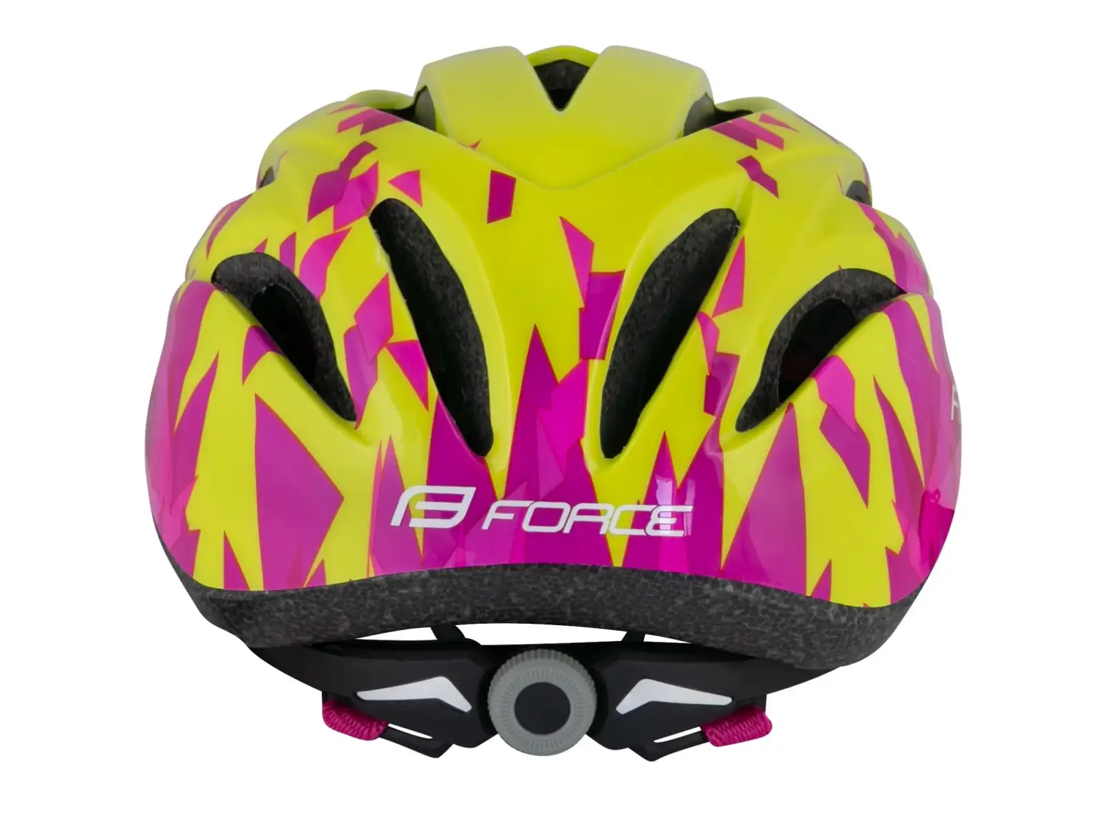 Force Ant dziecięcy kask fluo/różowa