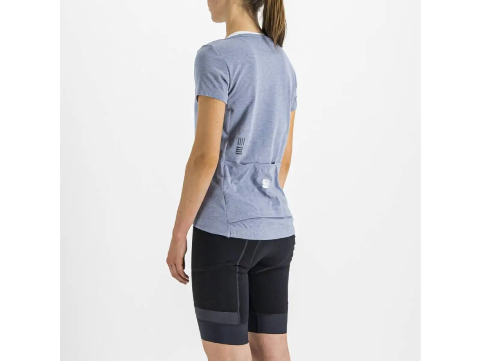 Sportful Giara damski t-shirt krótki rękaw blue sea