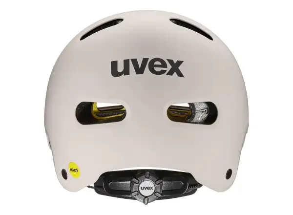 Uvex Kid 4 Style Mips kask dziecięcy Warm Grey Matt