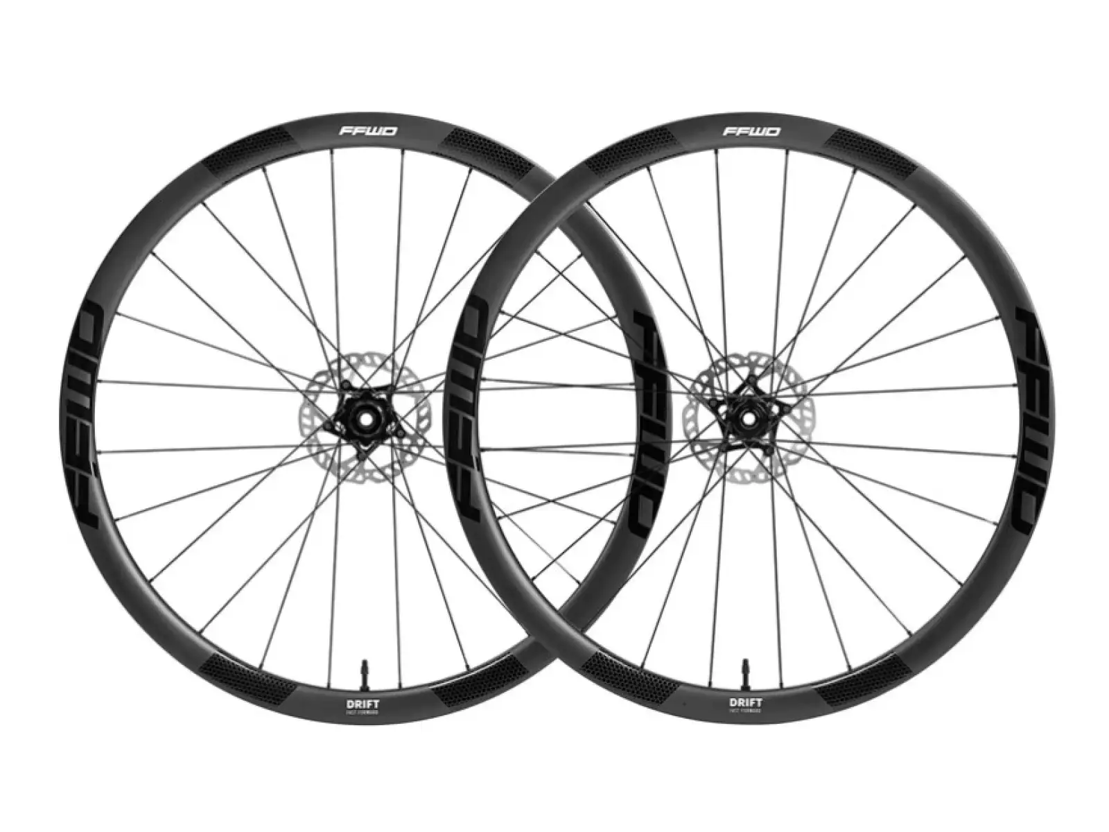 FFWD Drift SE gravel koła wyplecione DT350 2:1 MattBlack bębenek Shimano HG11 / Sram XDR