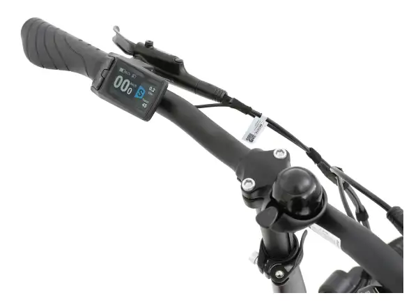Apache Tanka 24 RX składany rower elektryczny 363 Wh S/M bordowy