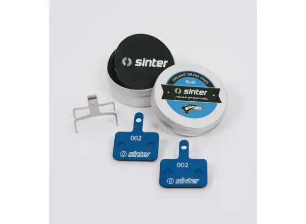 Sinter Shimano B Type klocki hamulcowe polimer niebieska