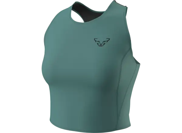 Dynafit Trail Crop Top damska koszulka bez rękawów Atlantic