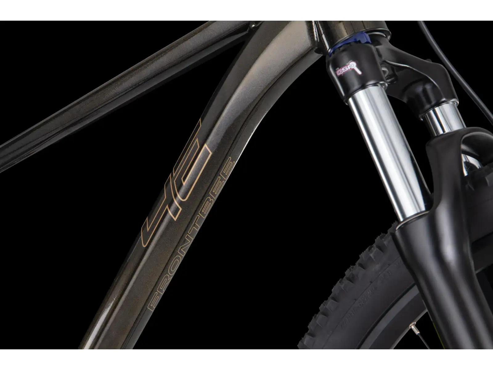 4Ever Frontbee XCM 29" rower górski Gold galaxy